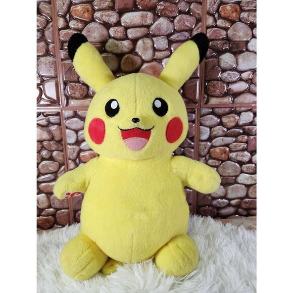 Build a Bear Nintendo Pokémon Pikachu Plush #B3 - Picture 1 of 8